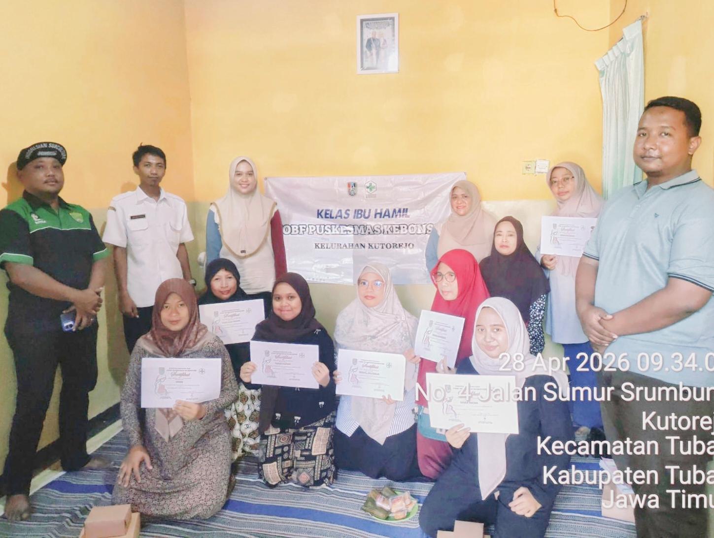 Kelas Ibu Hamil Kelurahan Kutorejo