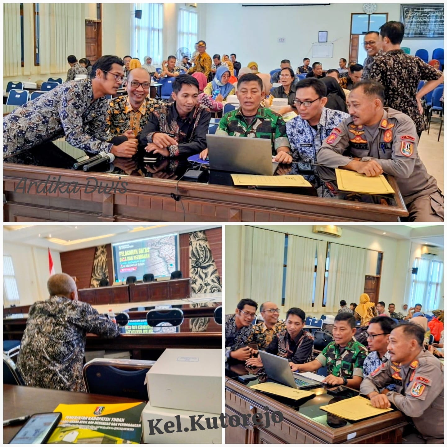 Pelacakan Batas Desa dan Kelurahan di Kecamatan Tuban Berlangsung Kondusif, Cegah Potensi Sengketa Wilayah